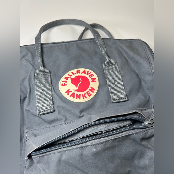Fjallraven Kanken Graphite Blue Backpack - Picture 2 of 4